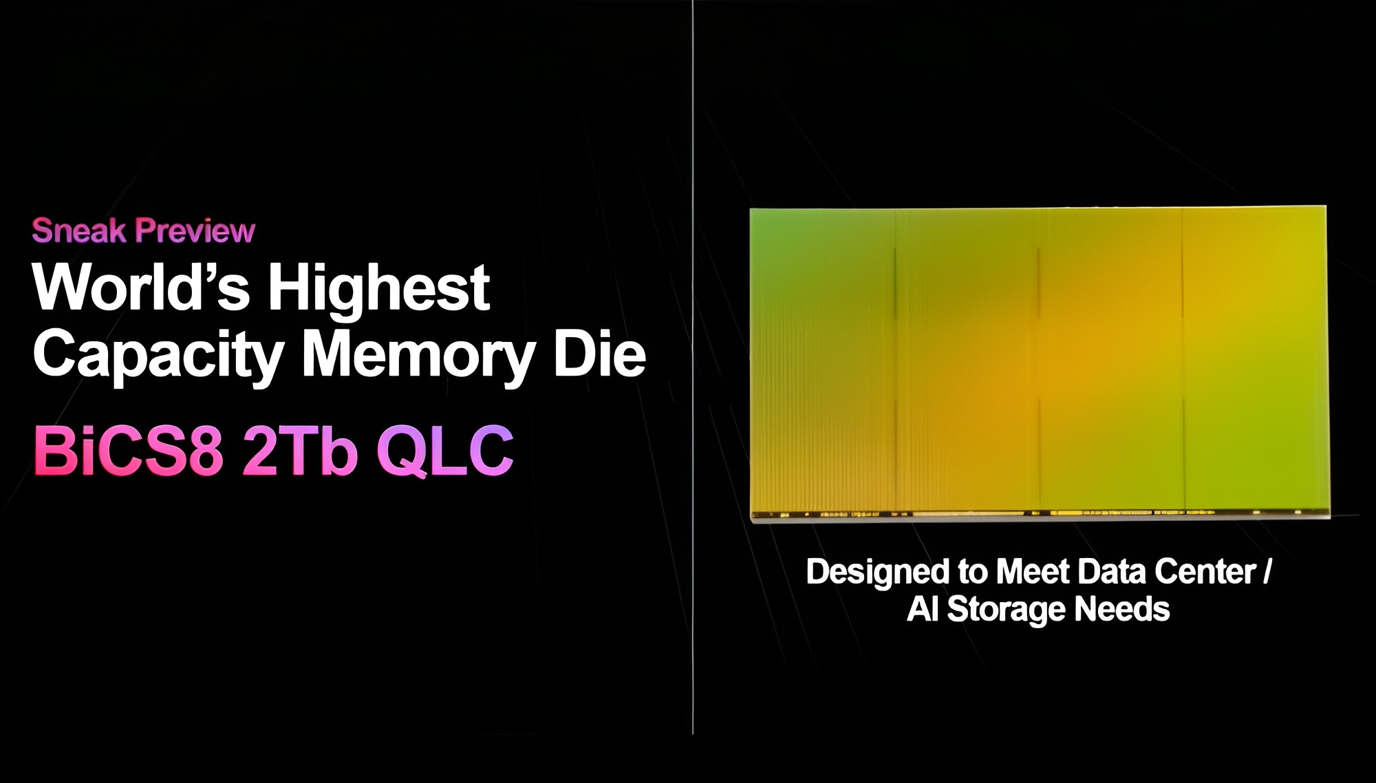 2Tb 3D QLC NAND Flash